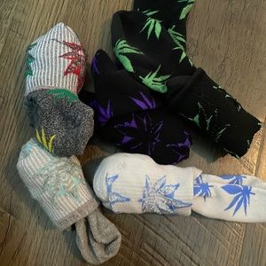 5pc Weed socks